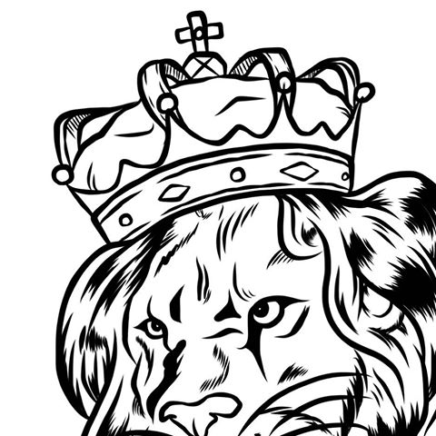 480x480 Collection Of Dope Lion Drawing High Quality, Free Cliparts