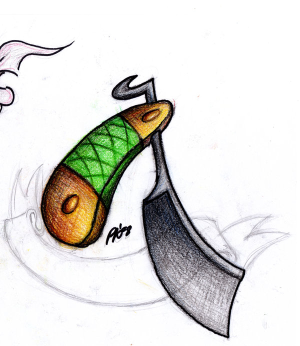 600x692 Cut Throat Razor By Ninja Zed