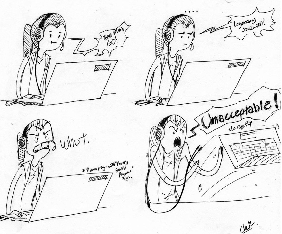 981x815 I React To Teen Titans Go! By Cherchen99