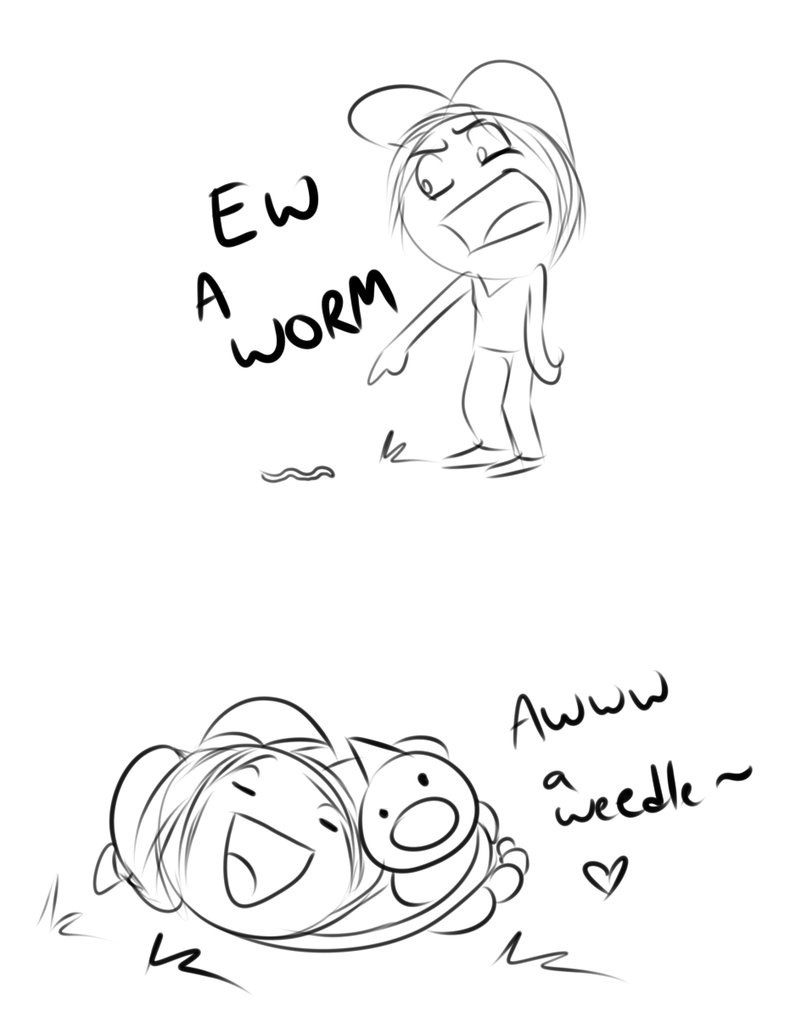 790x1011 Real Life Vs Pokemon By Nejikitty