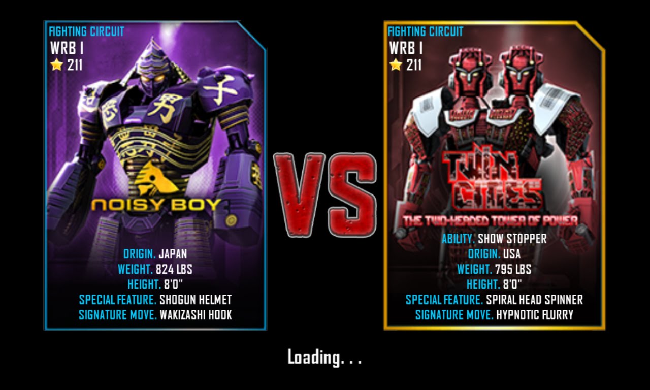 1280x768 Real Steel Wrb Championship Noisy Boy Vs Twin Cities New Update