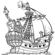 225x225 Pirate Ship Drawing Pirate Ship By Jafaime