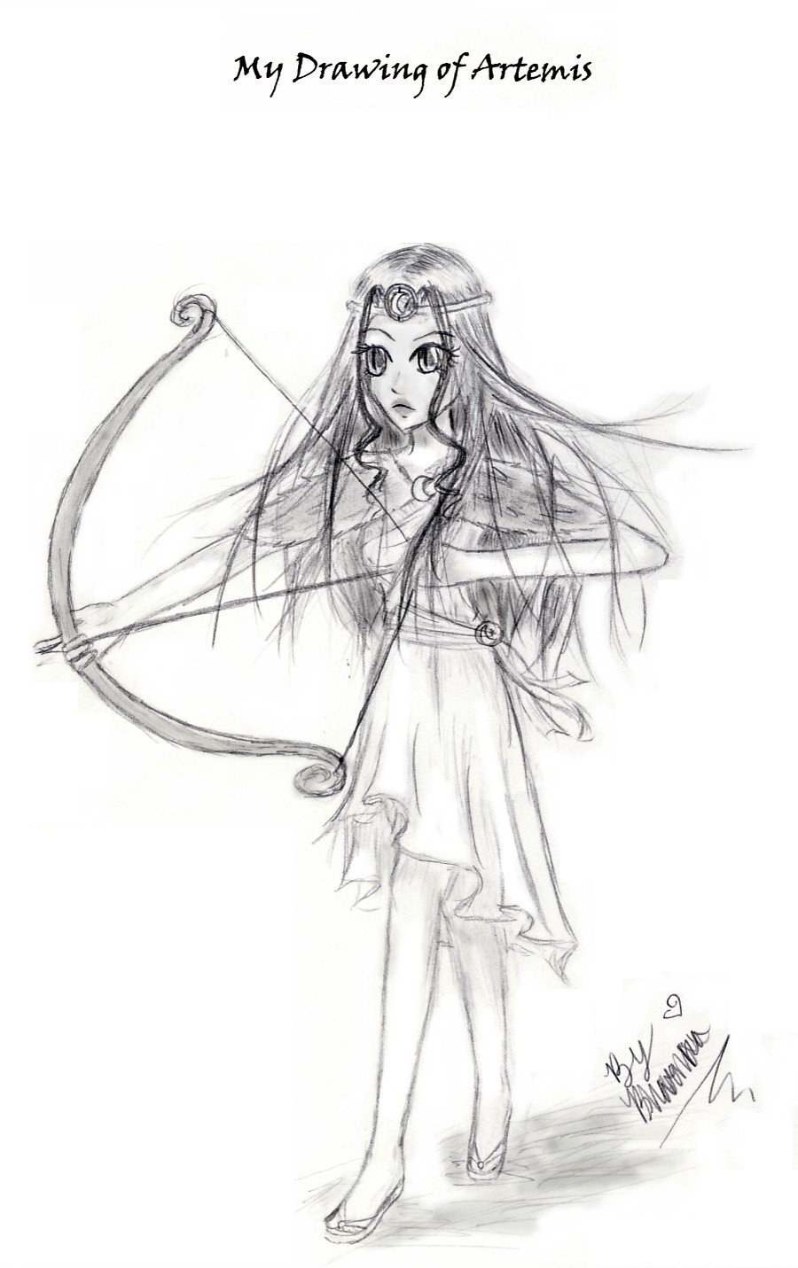 900x1431 Artemis, Goddess Of The Hunt By Fantasy Or Reality