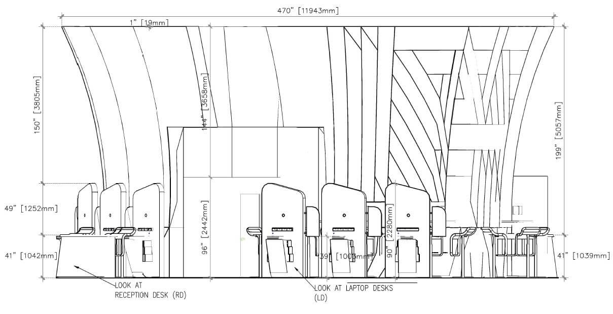 1209x619 Custom Event Area Shop Drawings