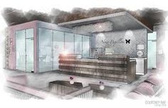 236x153 Reception Perspective Drawing