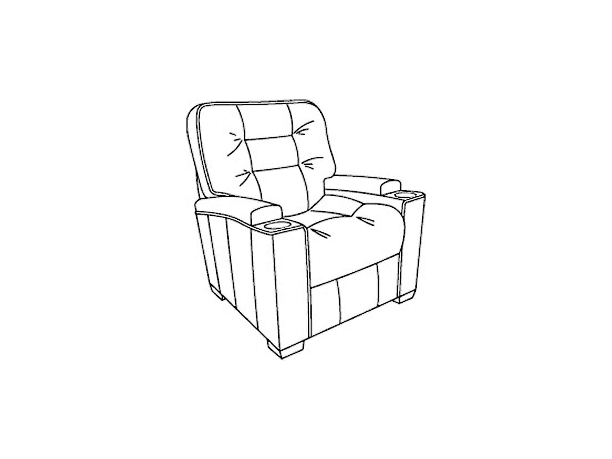 2048x1536 Latham Media Recliner With Cup Holder (Motorized) Thvhs155915r