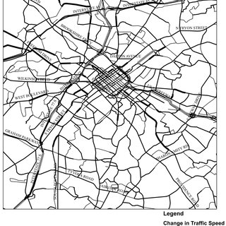 320x320 Difference In Traffic Speed Due To A 15% Reduction In Work Trips