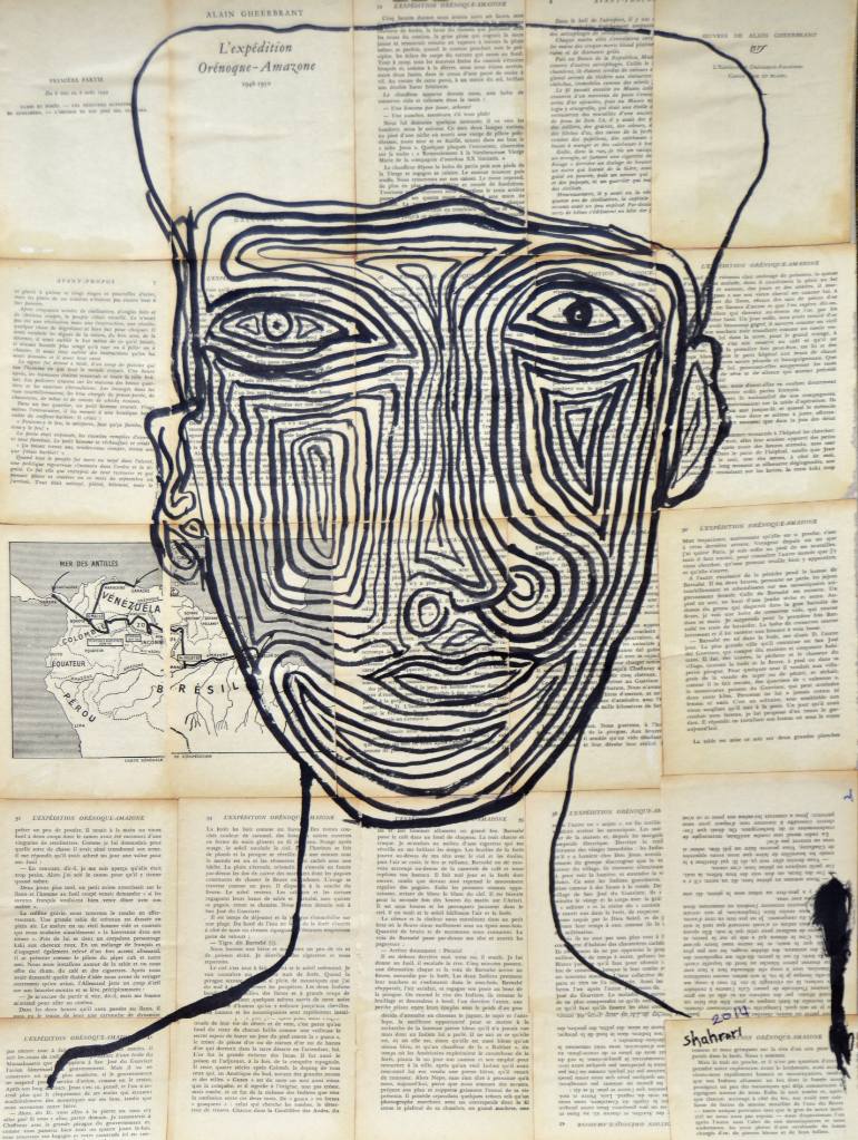 770x1023 Saatchi Art Face Region 2 Drawing By Ezzaldin Shahrori