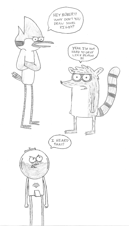429x750 Reed Draws Regular Show (Contains Spoilers)