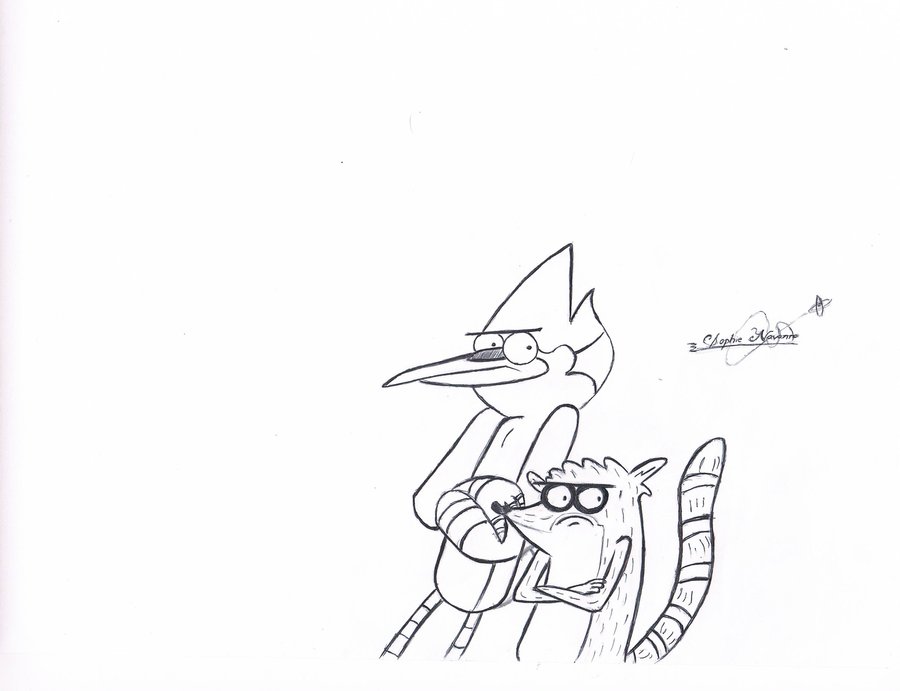 900x691 Regular Show My Notebook Cover By Sophienavarro