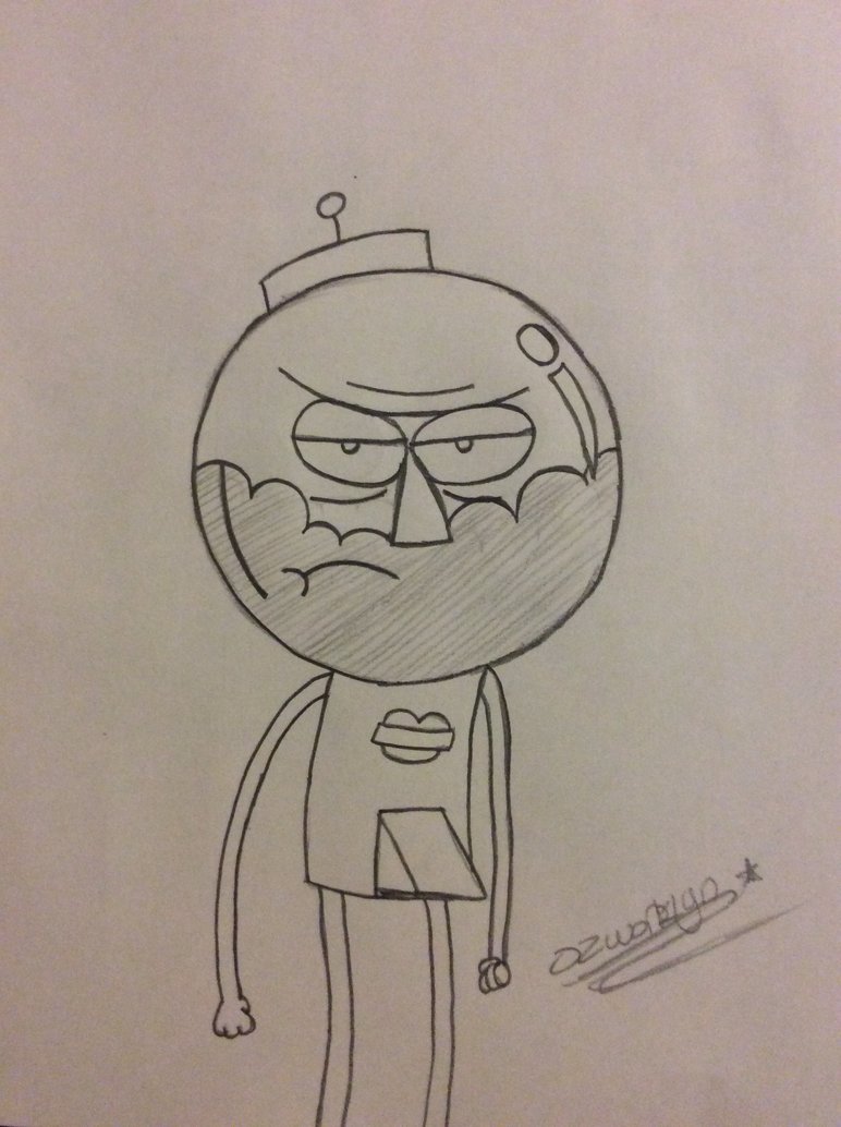 772x1034 Regular Show Benson Drawing! By Mrmacabrecrypt