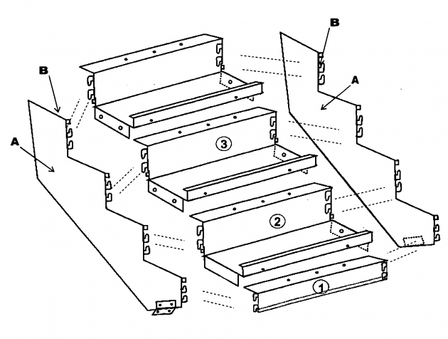 630x476 Steel Staircase Dimensions Patent Us20090293385 Boltless Metal