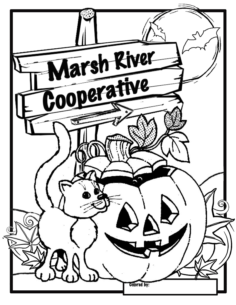 790x1022 Pumpkin Carving And Coloring Contest Reminder Marsh River
