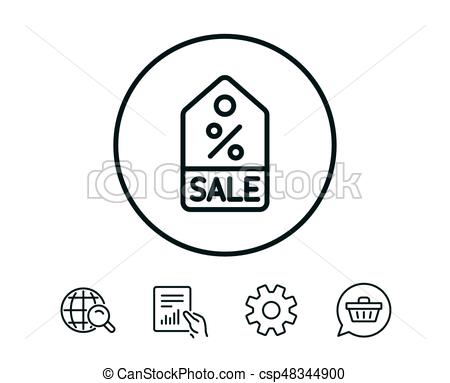 450x383 Shopping Tag Line Icon. Special Offer Sign. Shopping Tag Line Icon