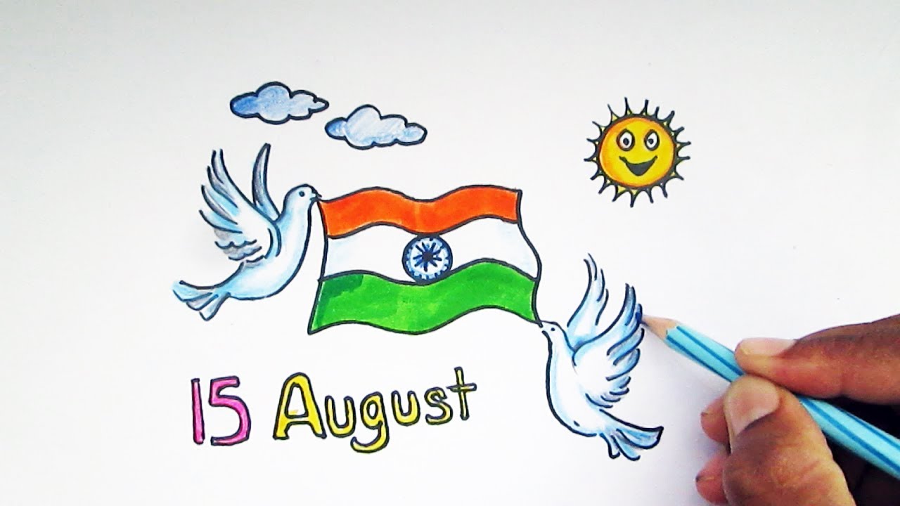 1280x720 Independence Day Drawing Ideas For Kids
