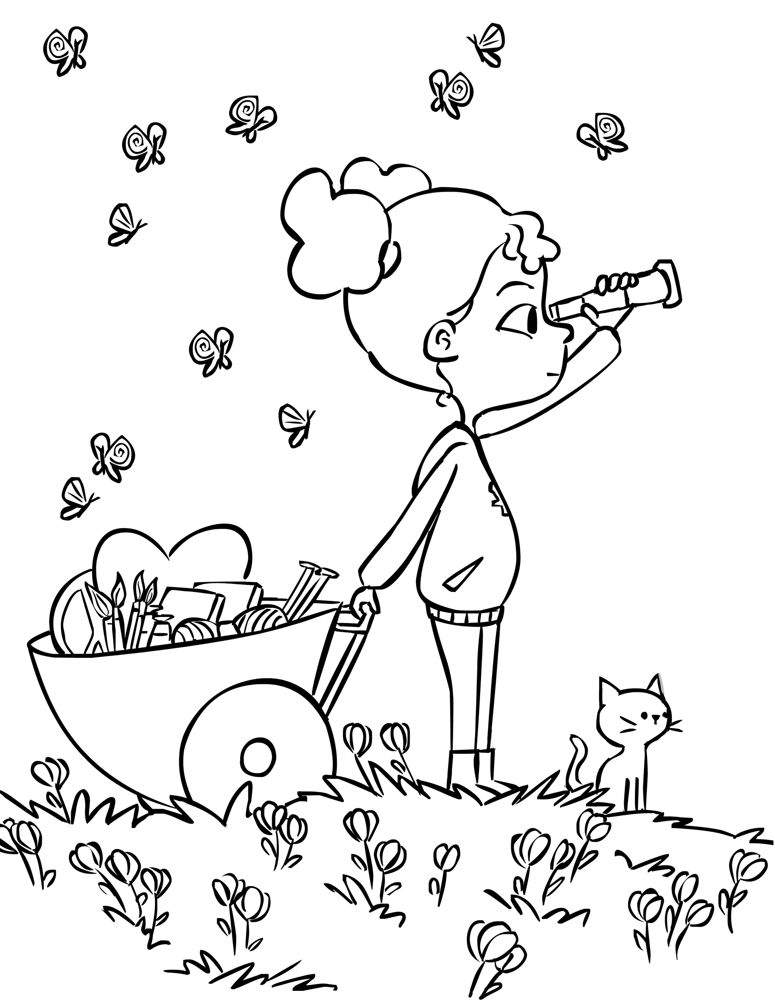 2550x3300 Resistance Coloring Page