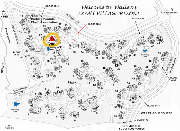 740x539 Maui Wailea Amp Ekahi Maps Amp Resort Info Activities Wailea Ekahi