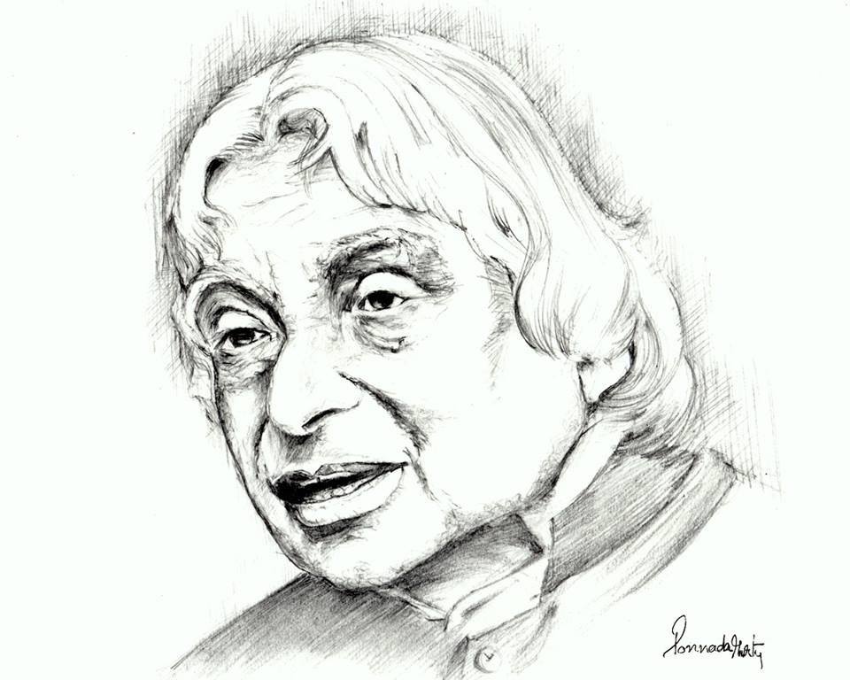 960x768 Sketches And Drawings Abdul Kalam