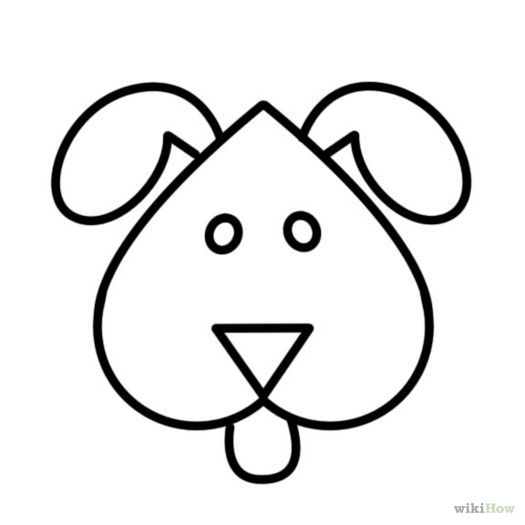525x525 Easy Dog Drawing Easy Dog Drawings To Trace Yahoo Search Results