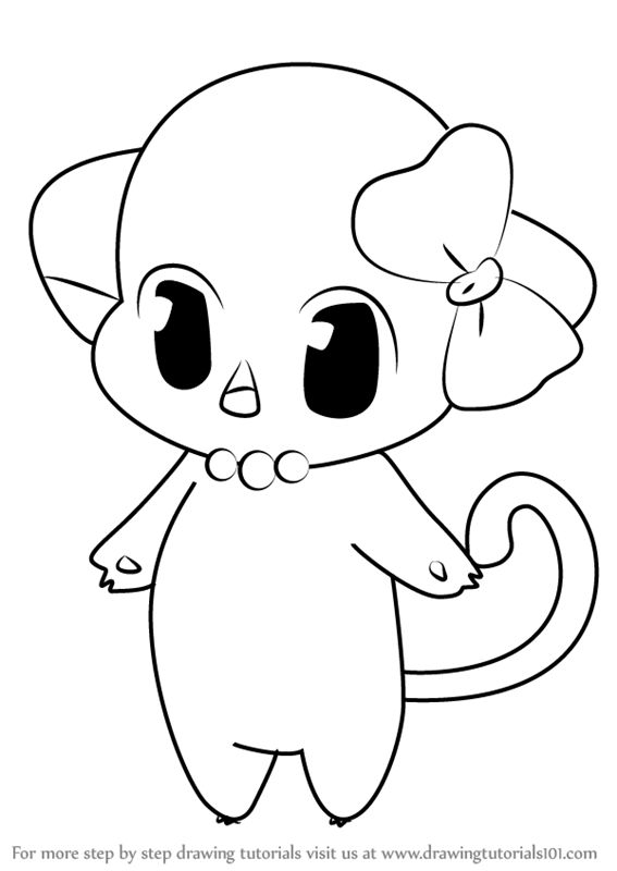 567x800 Learn How To Draw Mii Chan From Kirarin Revolution (Kirarin