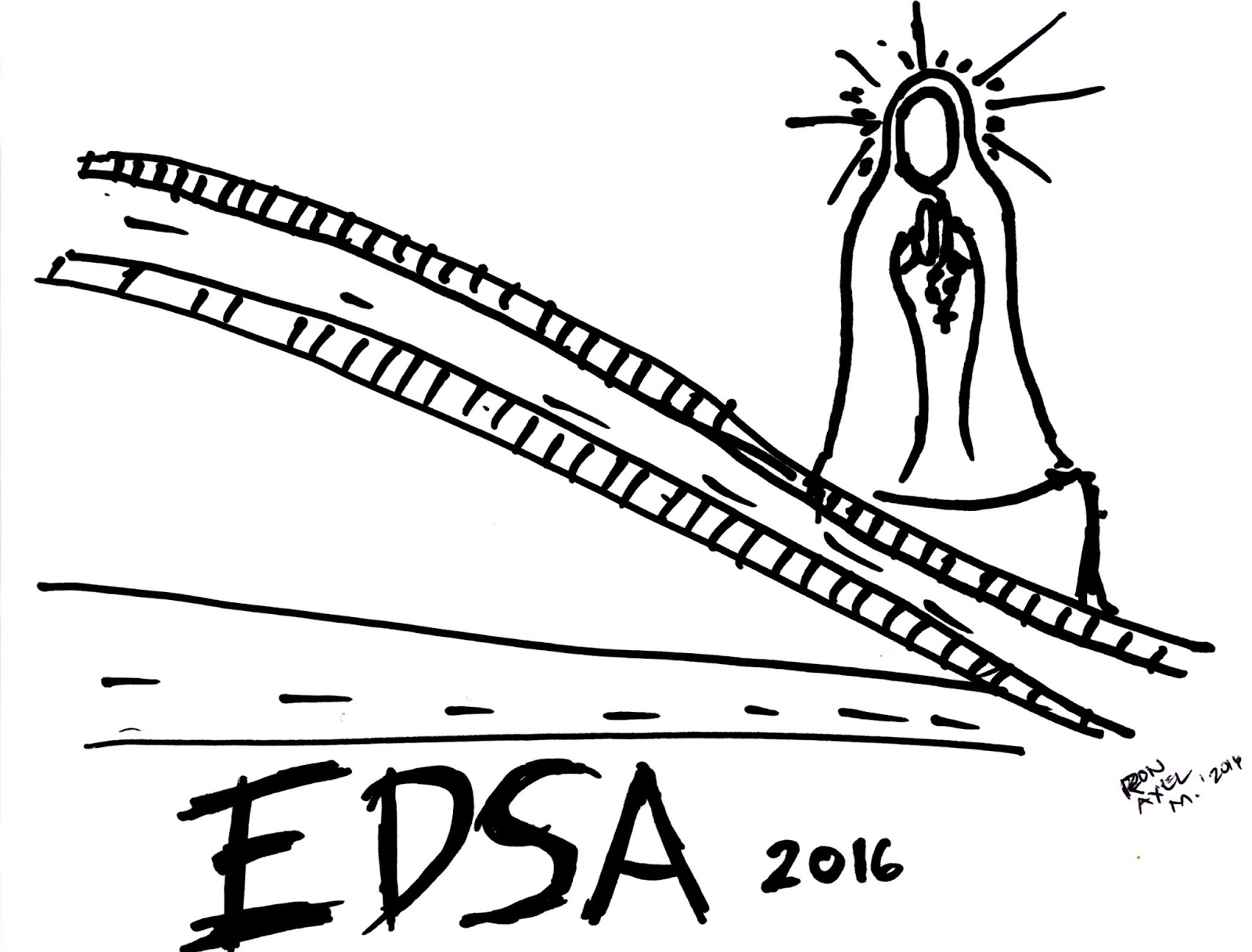 1600x1217 Palawanderer The Edsa I Know, Remembering The People Power