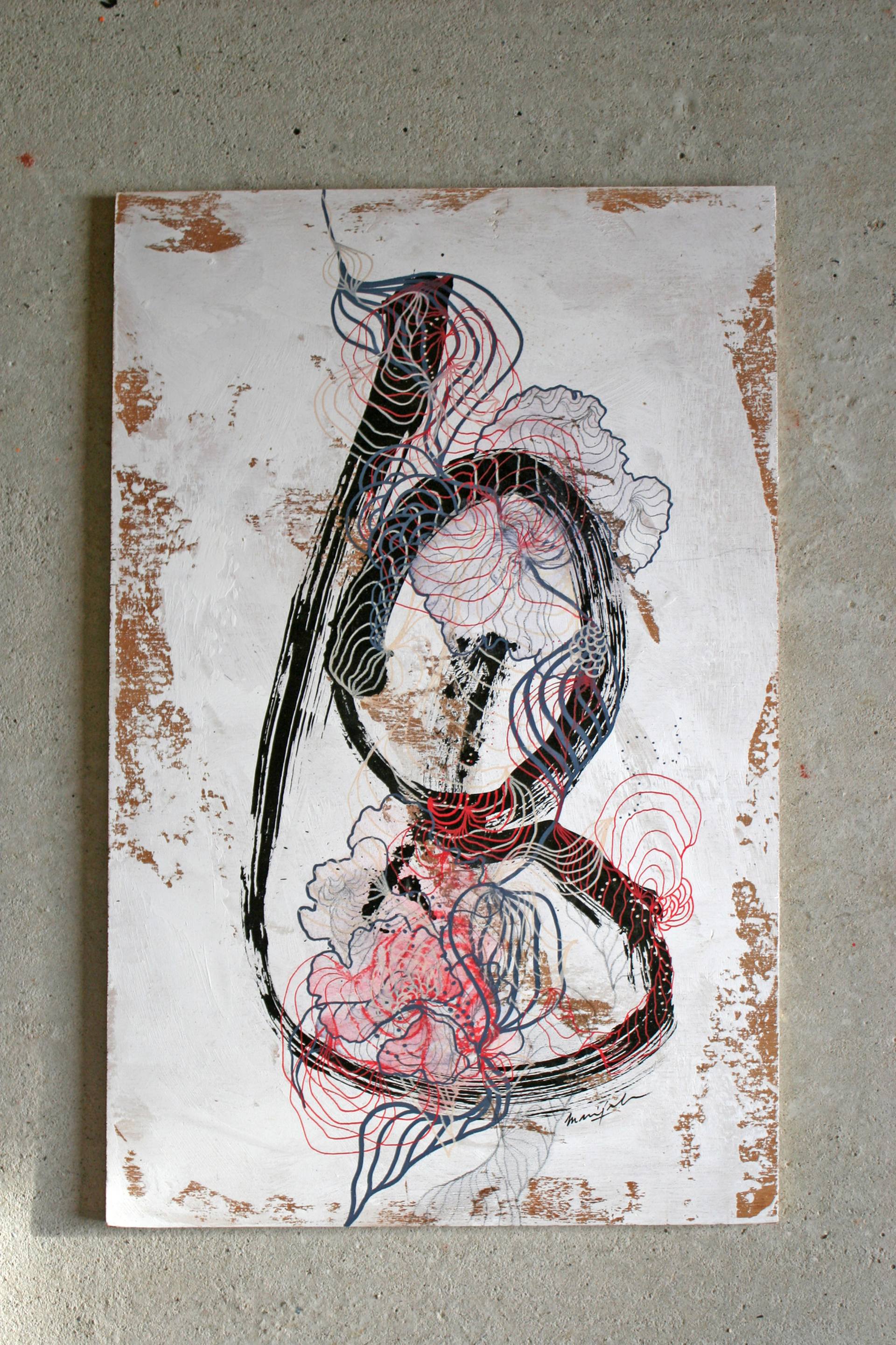 1920x2881 Saatchi Art Organic Revolution Drawing By Marijah Bac Cam