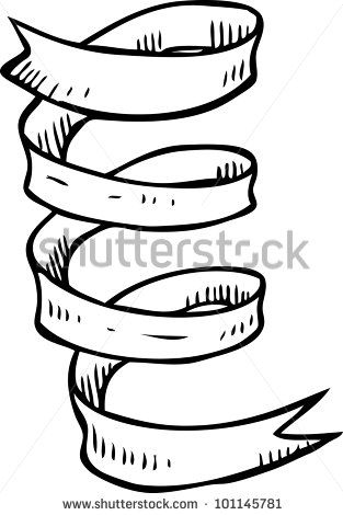 313x470 Gallery For Ribbon Drawing