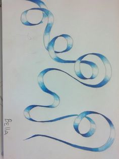 236x314 Value Study Ribbons In Colored Pencil Art Lesson Ideas Drawing