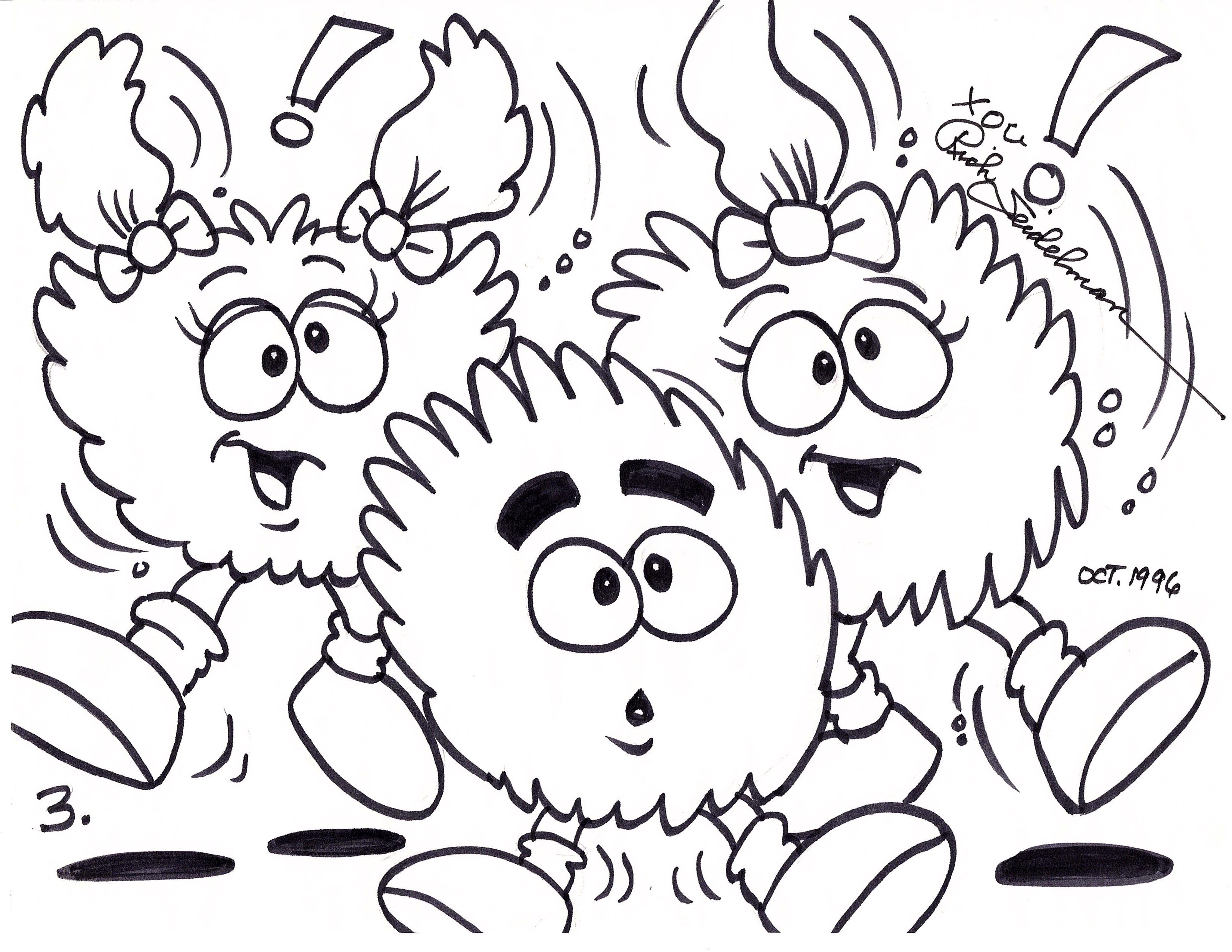 3300x2550 One Of Art Director Rich Seidelman's Proposed Storyboard Drawings