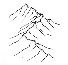 235x226 Mountain Ridge Tattoo Idea. Small And Discreet, But Meaningful