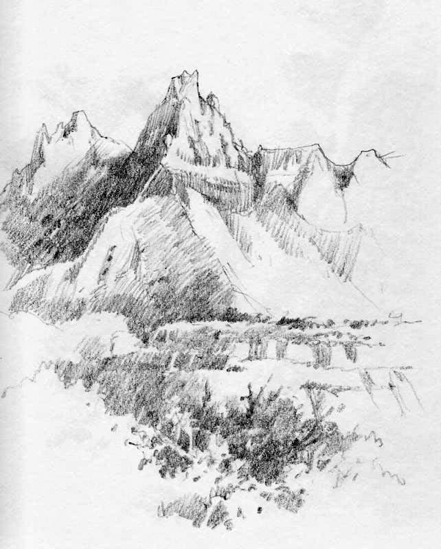 642x800 Zion National Park Sketchbook Roland Lee