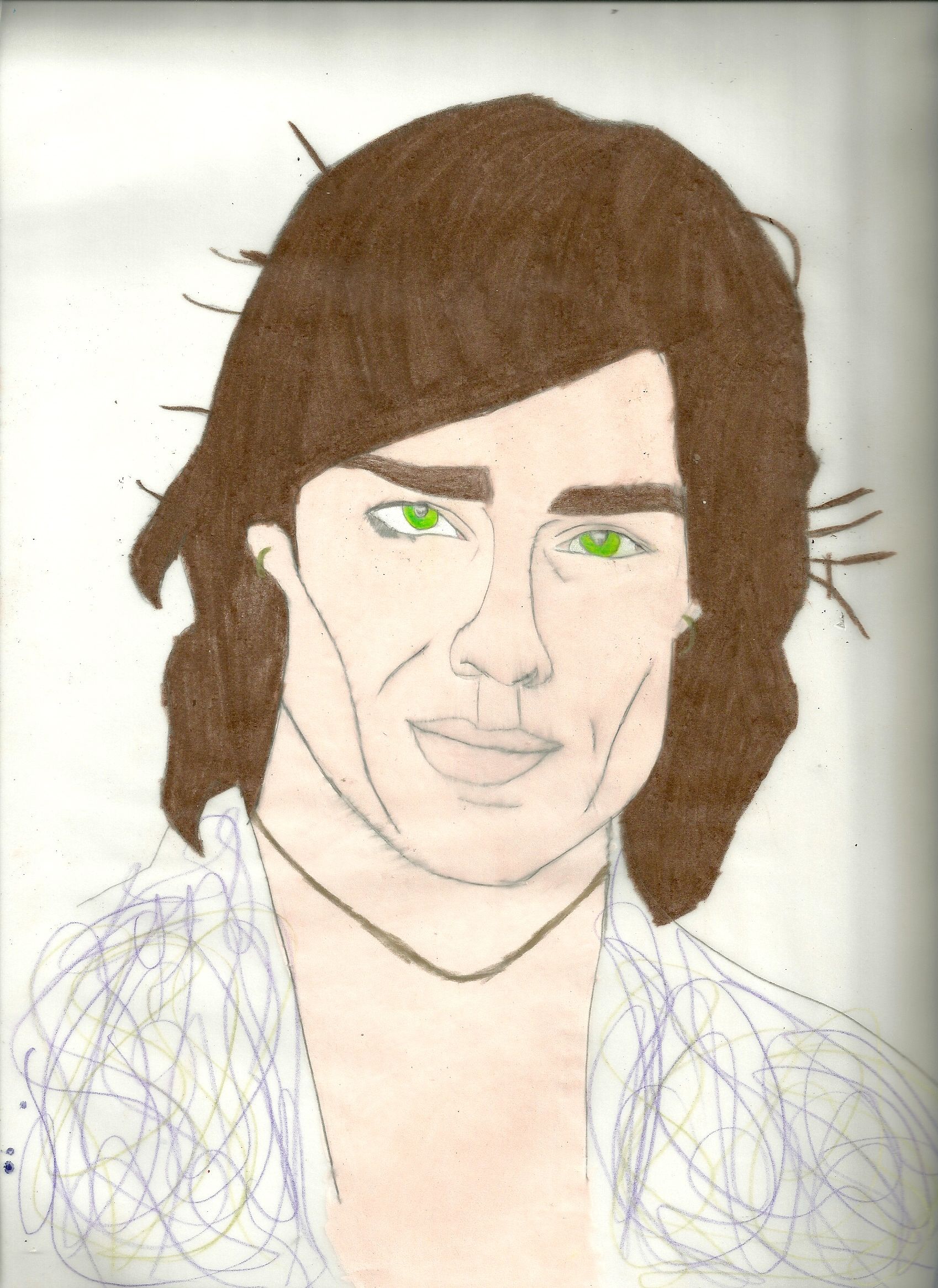 1698x2331 Ronn Moss ( Ridge) Drawing Done With Prisma Color Colored Pencils