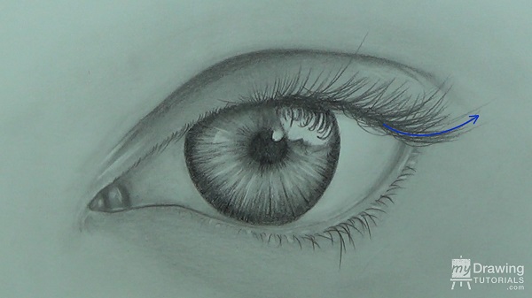 600x337 How To Draw An Eye My Drawing Tutorials