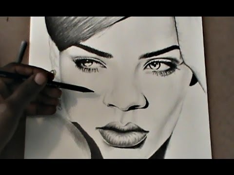 480x360 Drawing Rihanna
