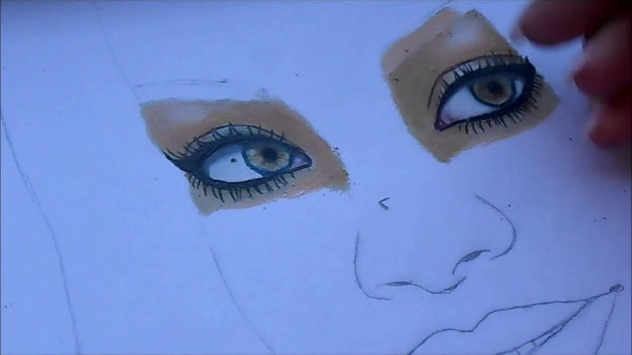 1280x720 Drawing Rihanna Step By Step