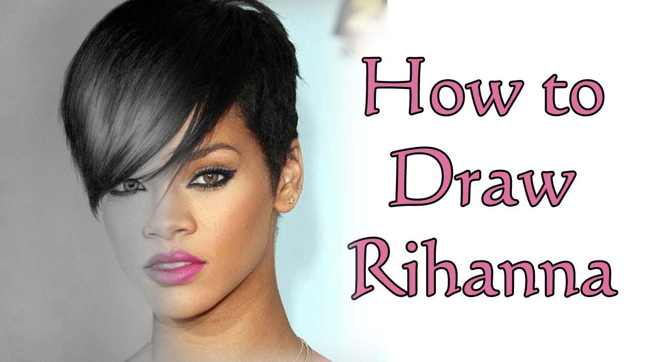 1280x720 Rihanna Drawing