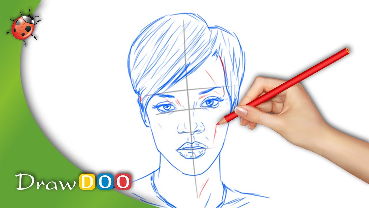 1280x720 Rihanna From Singers Drawing Tutorial