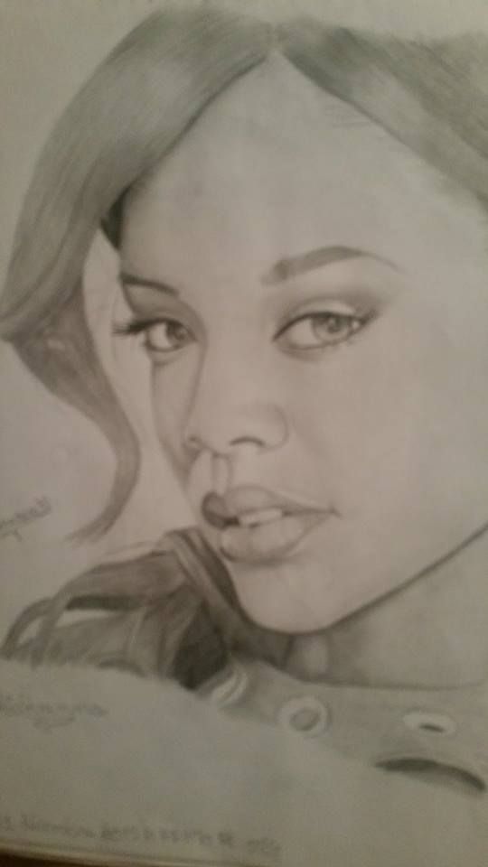 540x960 Drawing Rihanna Drawing Rihanna