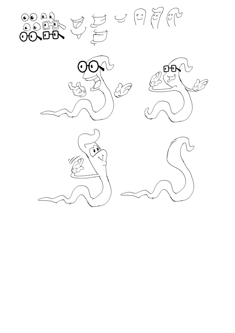 751x1064 Ringworm Concept Sketches By Woohooligan