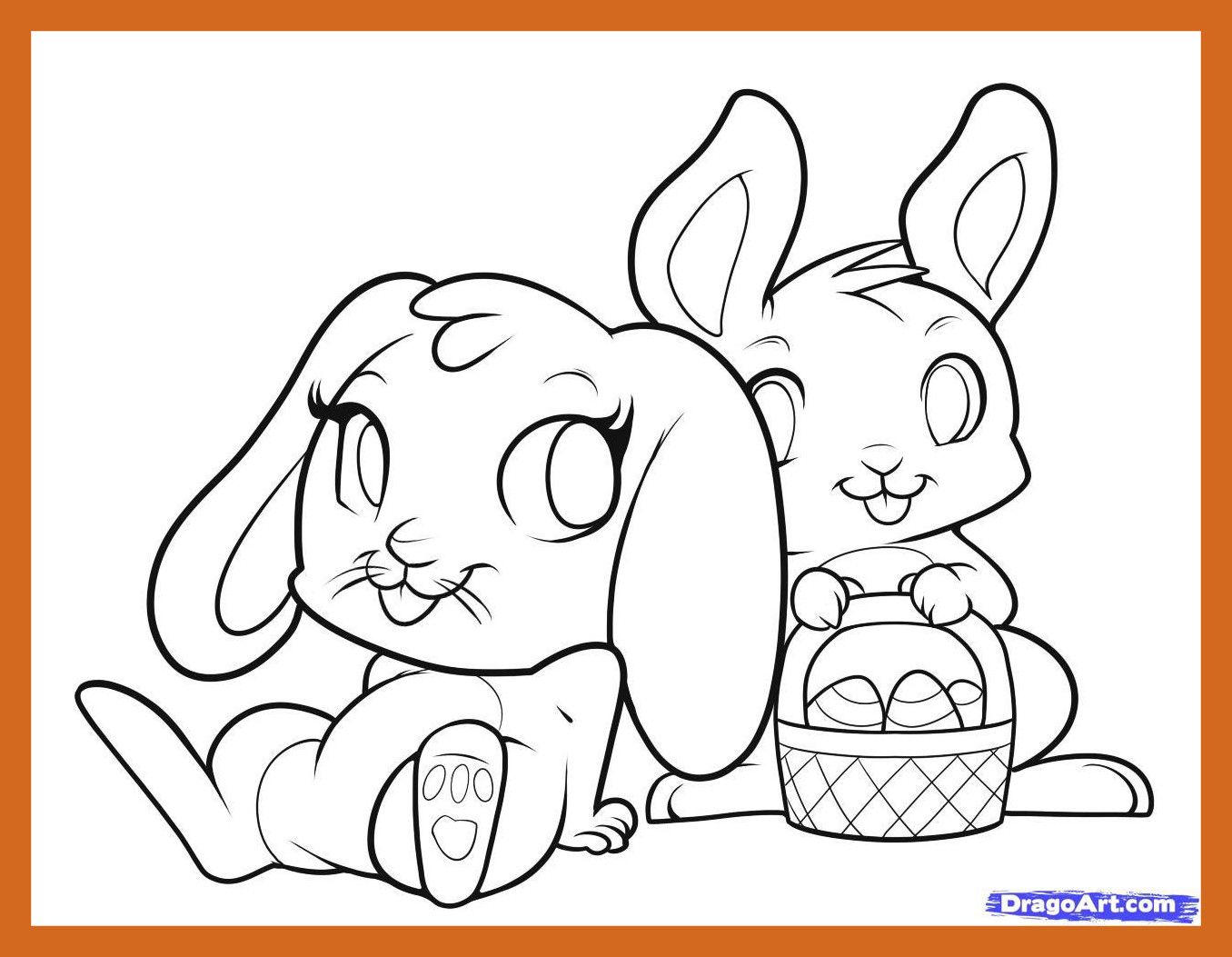 1356x1053 Fascinating Enormous Easter Bunny At Coloring Pages With Of Rabbit
