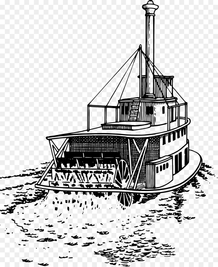 900x1100 Steamboat Riverboat Paddle Steamer Ship