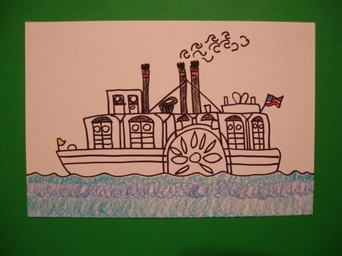 480x360 Let's Draw A Riverboat!