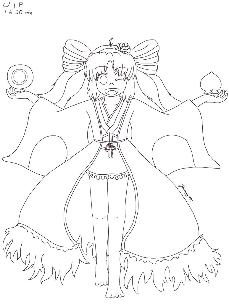 774x1032 Yamatoyo No Momohime By H1ghr1s3l0v3r