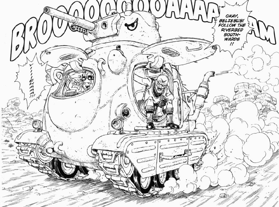 900x669 Sandland Tank.jpg Akira Toriyama Vehicle
