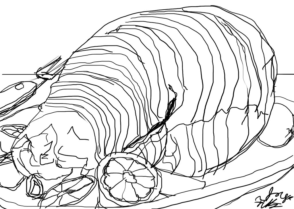 1024x731 Art 415 Roast Sketch By Joycie24