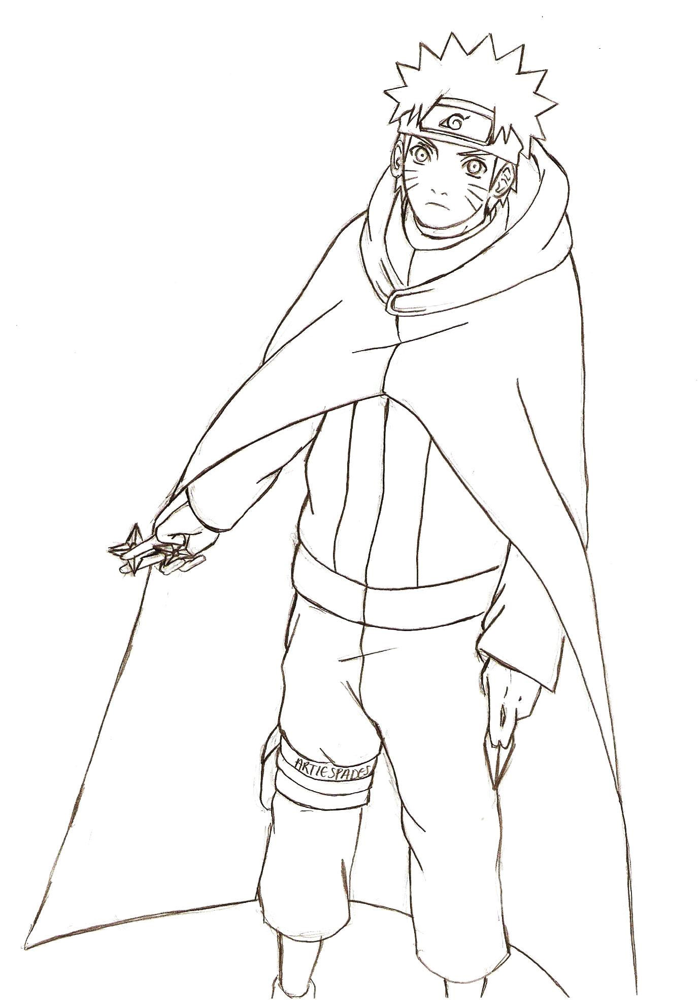 1379x1968 Naruto Coloring Book New Last Minute Naruto Drawing Book Robe