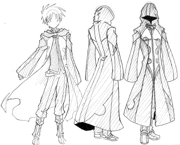 600x483 Drawing A Robe