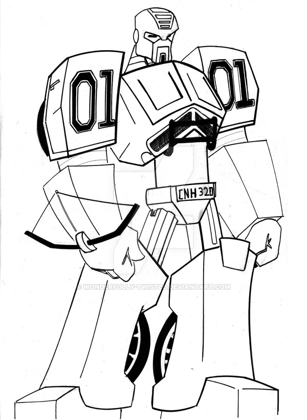 600x822 General Lee As A Transformer By Wonderfully Twisted