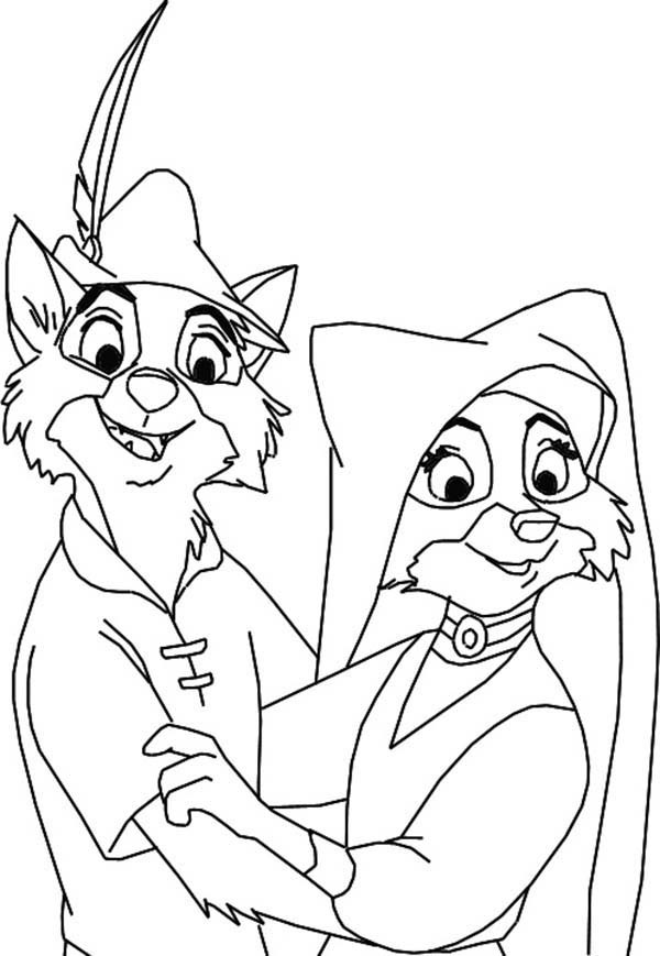 600x869 Robin Hood And Lady Marian Coloring Pages Best Place To Color