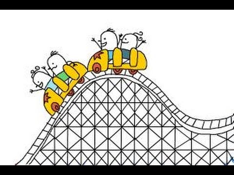 480x360 How To Draw A Roller Coaster For Kids